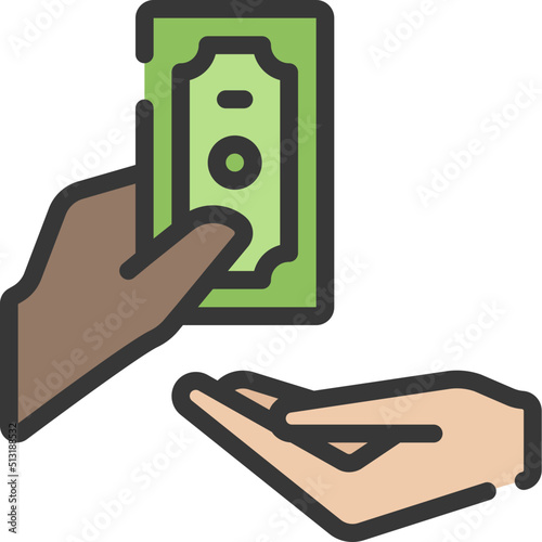 Borrower And Lender Icon