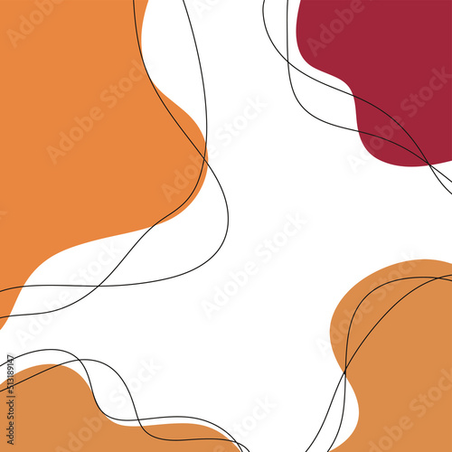 Trendy abstract decorative background. Texture design, bright poster