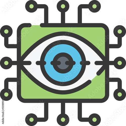 Retina Scan Icon