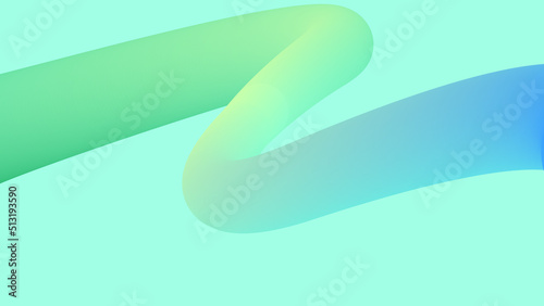 Abstract fluid 3d tubes, futuristic design for banner, poster, cover, advertising, flyer, presentation, colorful abstract liquid 3d shaped
