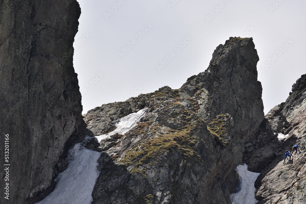 Czerwona Ławka, przełęcz, Słowacja, Tatry Wysokie, Czerwona Ławka, przełęcz, Słowacja, Tatry Wysokie,