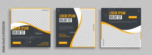 Creative Business marketing social media post template