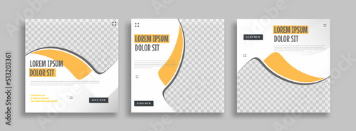 Creative Business marketing social media post template
