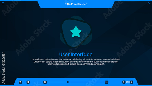 e-learning template, User Interface, UI, UX, Assessment template, presentation, Quiz, LMS, education, elearning, Editable icons