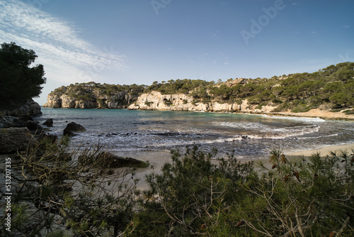 Beach in Menorca, balearic islands, Spain