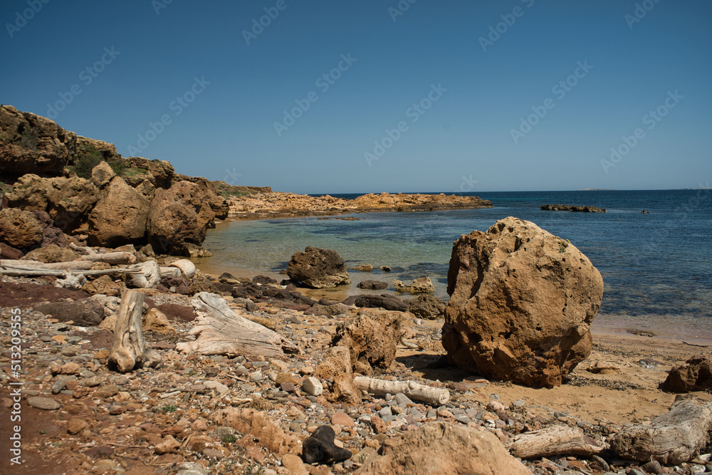 Beach in Menorca, balearic islands, Spain