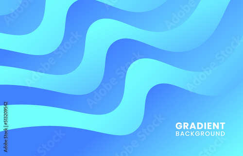 Abstract wavy gradient stripe line pattern design decorative pattern artwork template. Dynamic design for the cover background. illustration vector