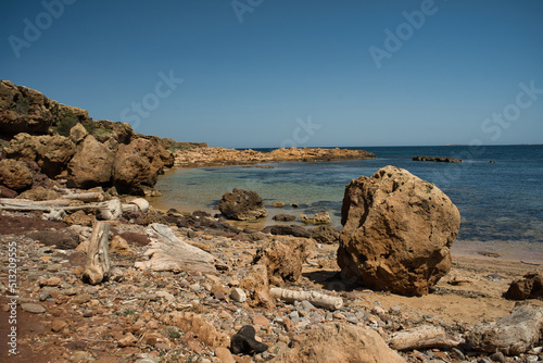 Beach in Menorca, balearic islands, Spain