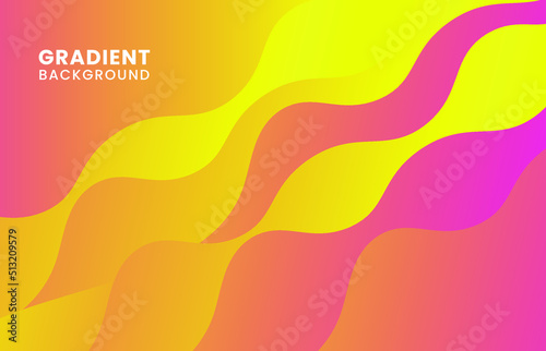 Abstract wavy gradient stripe line pattern design decorative pattern artwork template. Dynamic design for the cover background. illustration vector