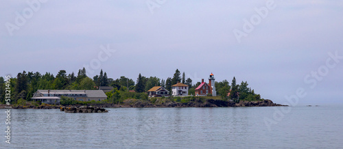 Eagle Harbor Lighthouse Michigan Keweenaw Peninsula Upper Peninsula