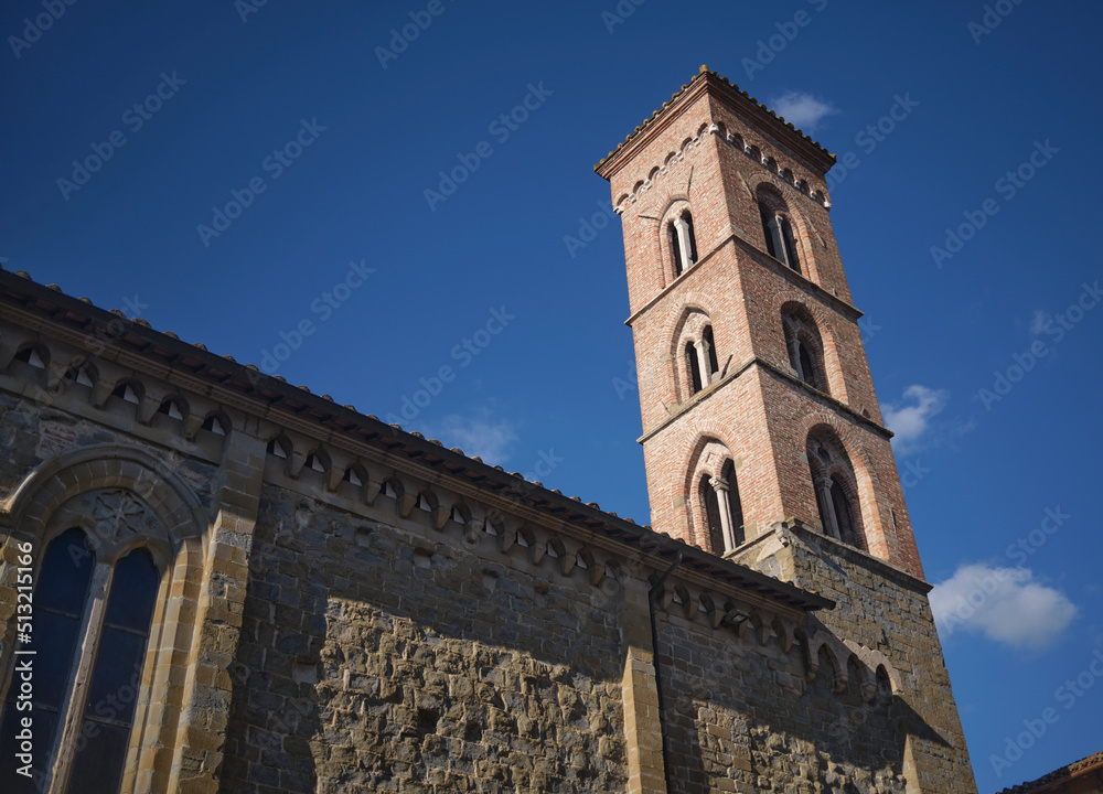 Tower in Italian village