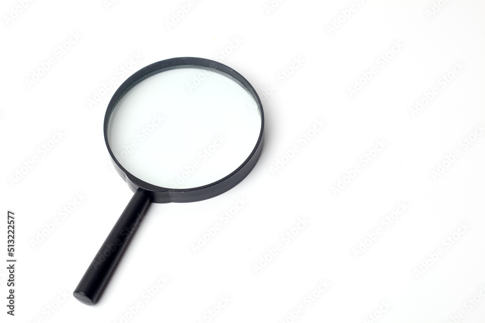 Magnifying glass isolated on white background Magnifying glass isolated on white background