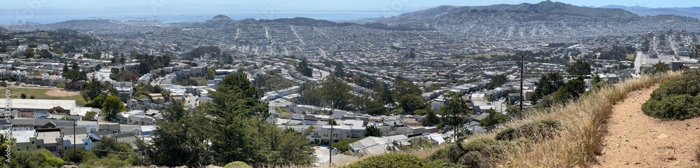 Panorama San Francisco Bay Area