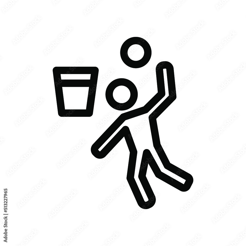 Basketball icon template Basketball icon template