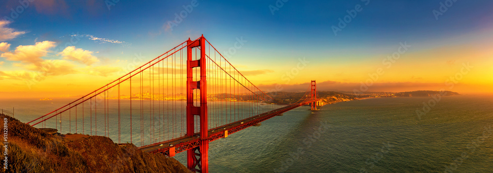 Obraz premium Golden Gate Bridge in San Francisco