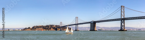 Oakland Bay Bridge in San Francisco © Sergii Figurnyi