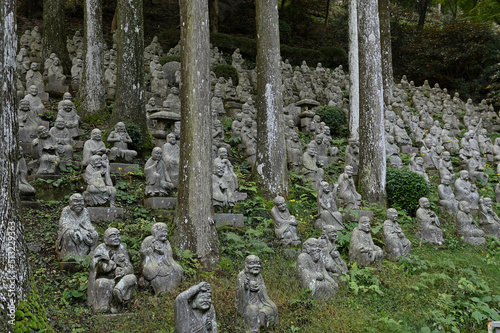 雷山千如寺大悲王院の五百羅漢 photo