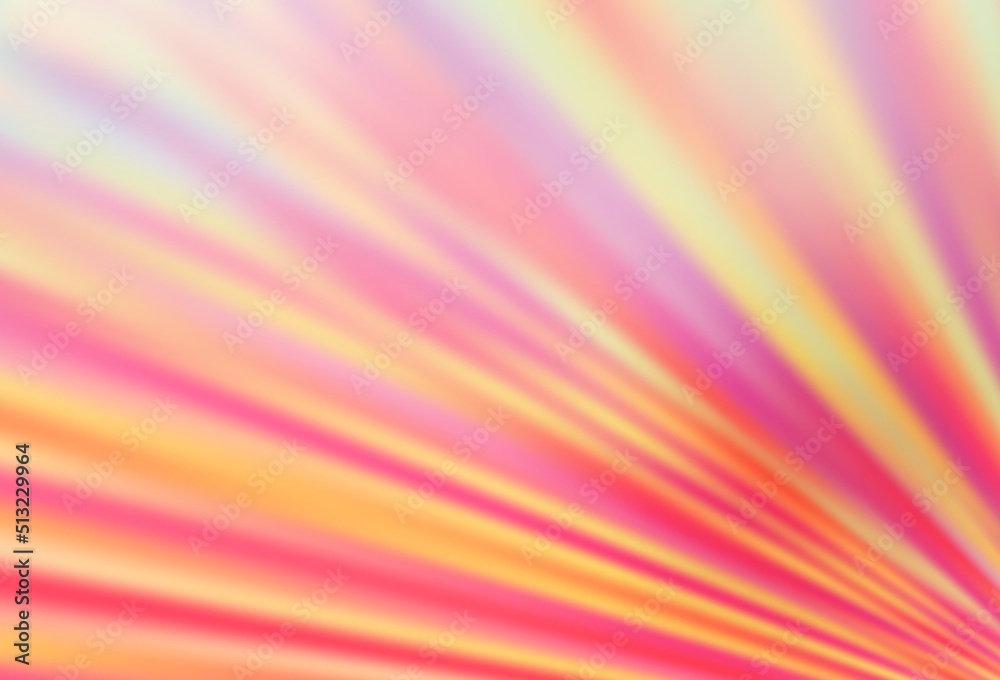 Obraz premium Light Red vector background with straight lines.
