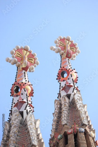 Barcelona, Spain - september 28th 2019: Sagrada Familia