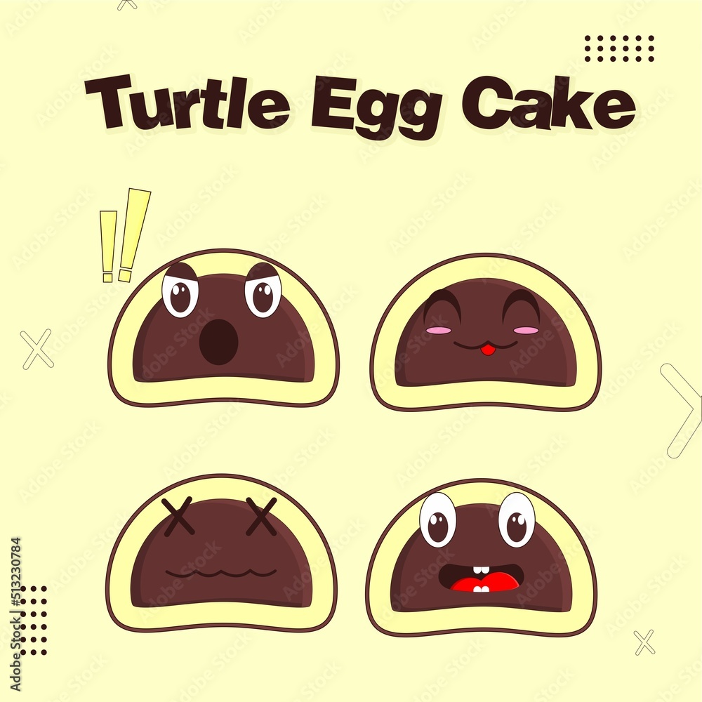 turtle egg cake