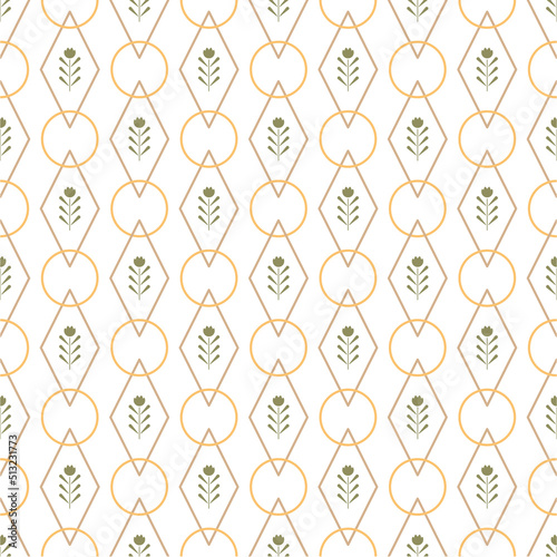 Luxury geometry seamless pattern