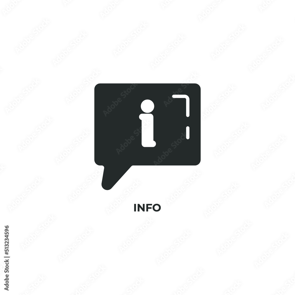 info vector icon. filled flat sign for mobile concept and web design. Symbol, logo illustration. Vector graphics info vector icon. filled flat sign for mobile concept and web design. Symbol, logo illustration. Vector graphics