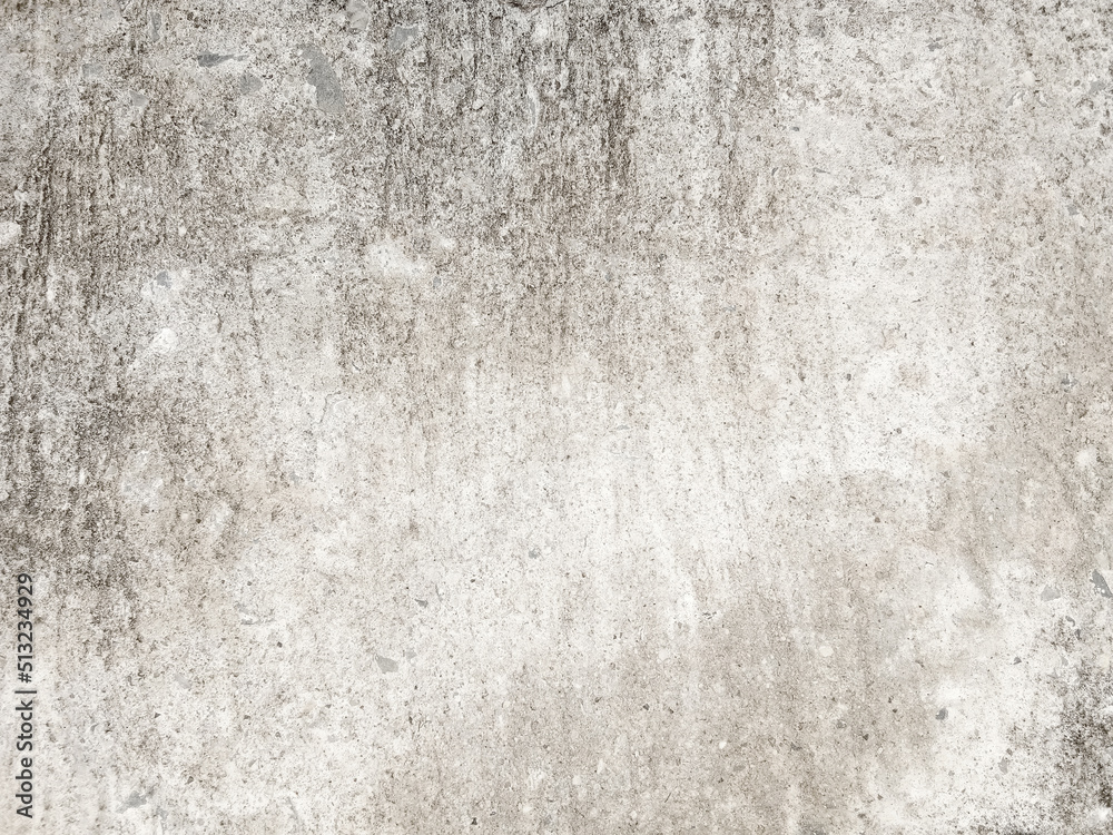 Concrete walls with abstract patterns