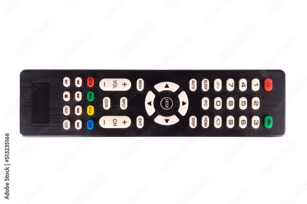 remote isolated on white background remote isolated on white background