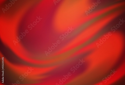 Light Red vector glossy abstract layout.