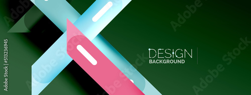 Background overlapping lines. Dynamic lines abstract wallpaper. Straight lines composition vector illustration for wallpaper banner background or landing page