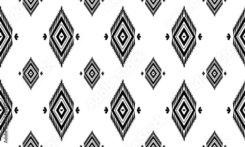 black and white seamless pattern