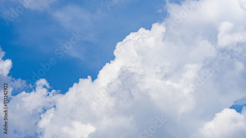 beautiful blue sky with clouds background.Sky with clouds weather nature