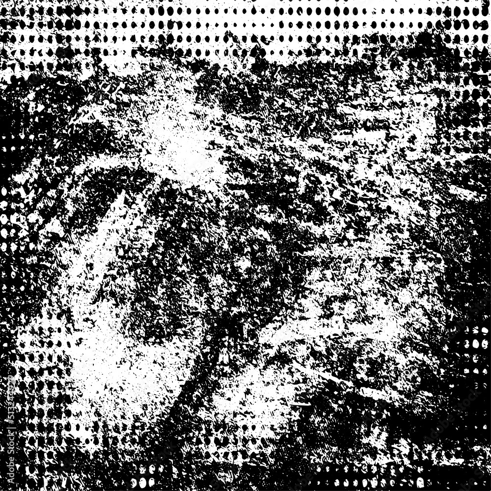 Grunge is black and white. The background is vector abstract. Monochrome texture of scratches, chips, scuffs, dirt. Surreal Backdrop template Grunge is black and white. The background is vector abstract. Monochrome texture of scratches, chips, scuffs, dirt. Surreal Backdrop template