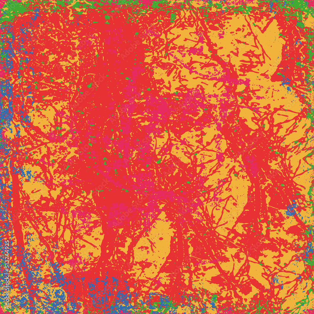 Orange grunge texture covered with scratches Orange grunge texture covered with scratches
