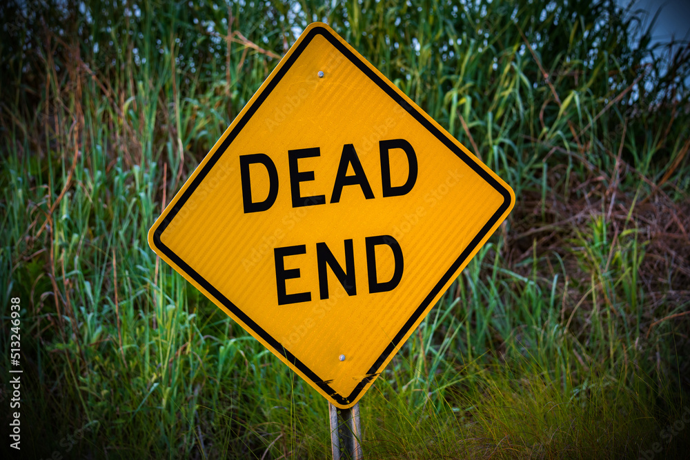 Dead end sign