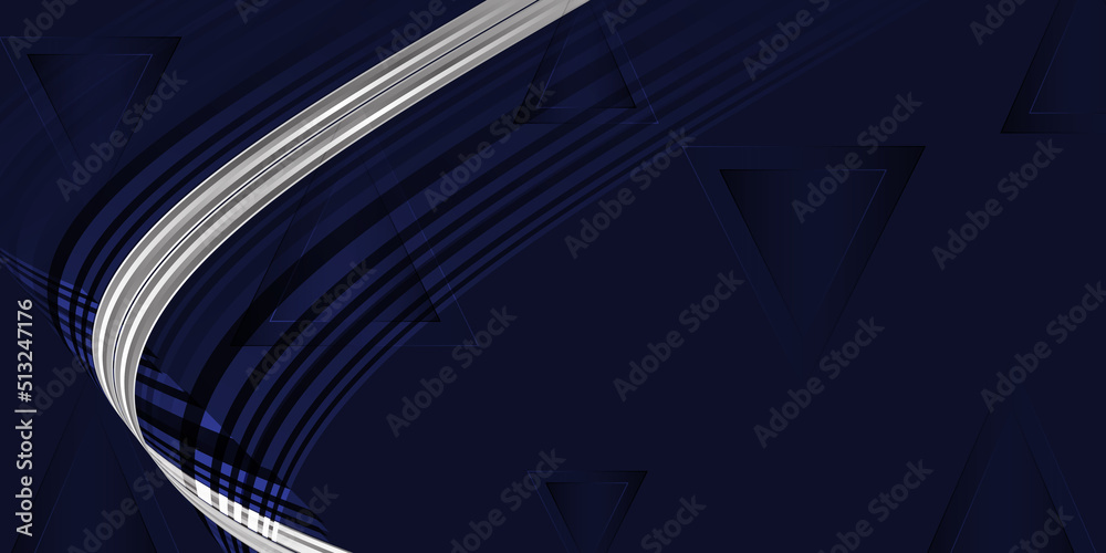 Blue silver background vector