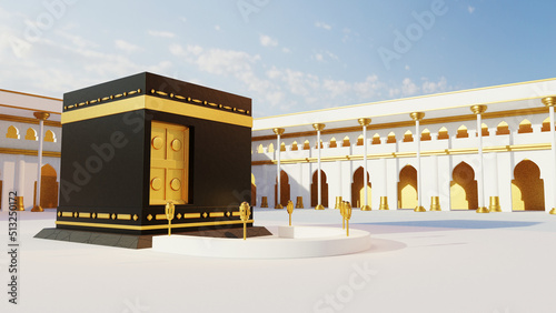 Makkah kaaba hajj muslims photo