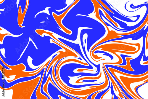 Orange liquify abstract background and wallpaper