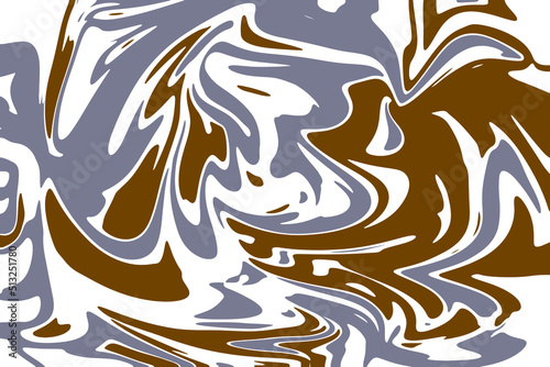 Brown liquify abstract background and wallpaper