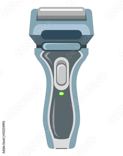 電気シェーバーのイラスト