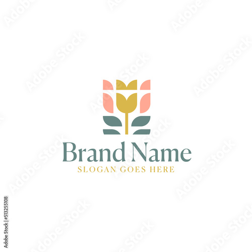 Flower Logo Icon Design Vector Template