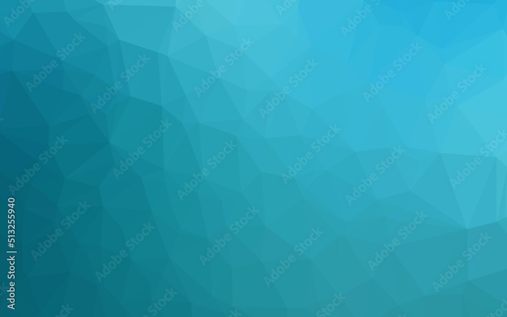 Light BLUE vector triangle mosaic texture. Light BLUE vector triangle mosaic texture.