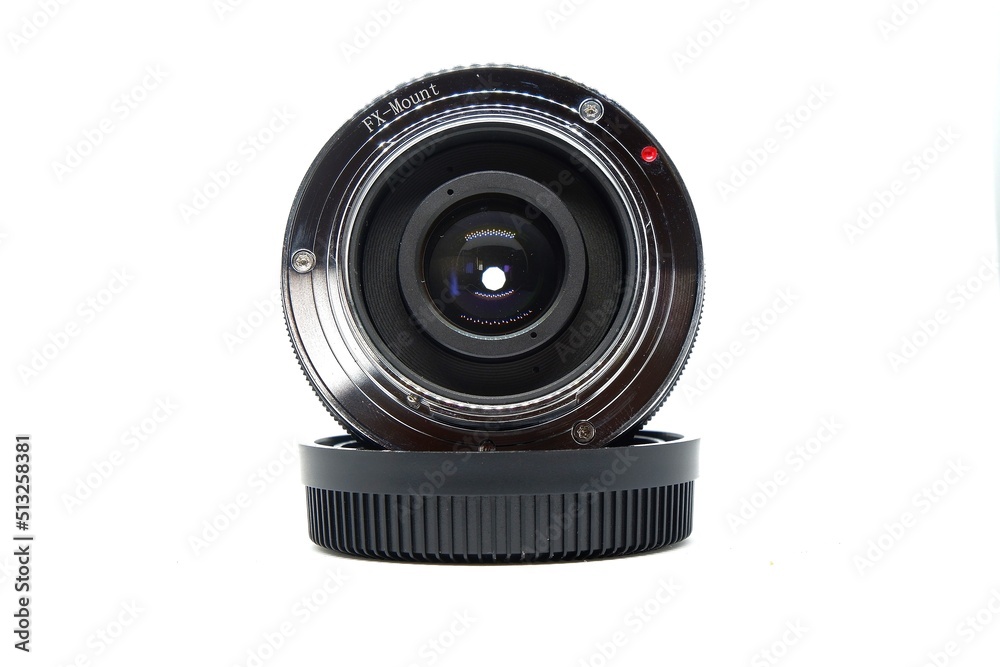 lens isolated on white