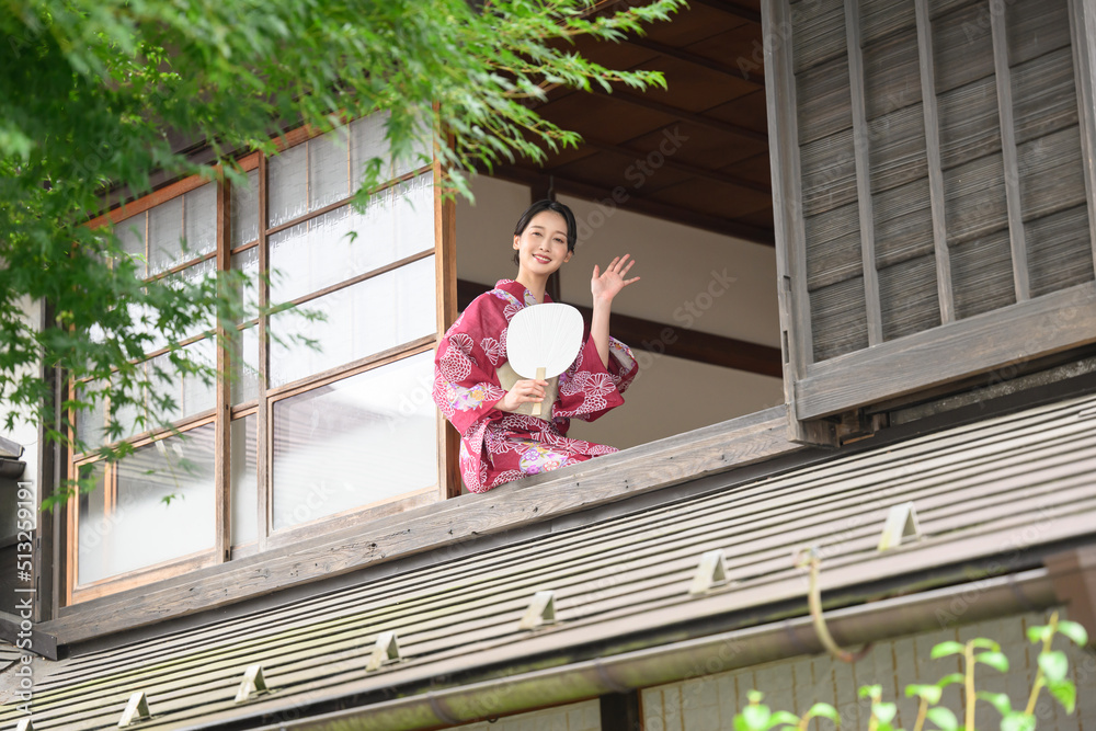 Summer Image of Travel in Japan