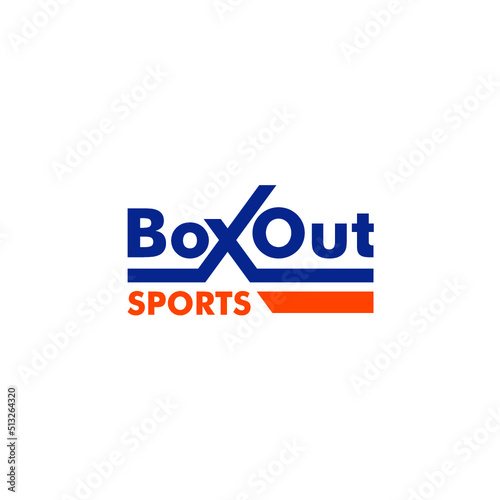 box letter alphabet logo vector