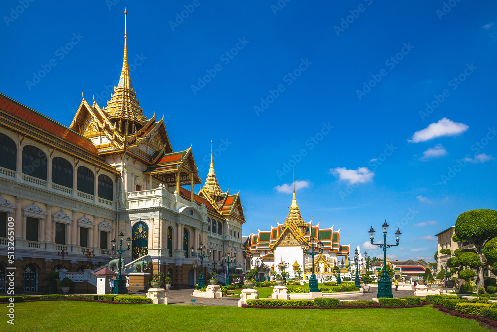 Naklejka premium Chakri Maha Prasat, Grand Palace, bangkok thailand