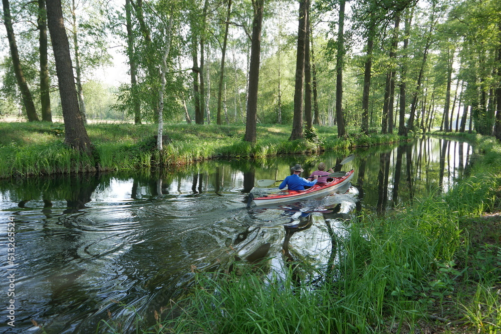 Natur am Kanal im Spreewald
