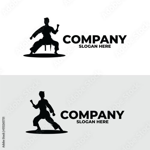 Karate Logo Template Design Inspiration