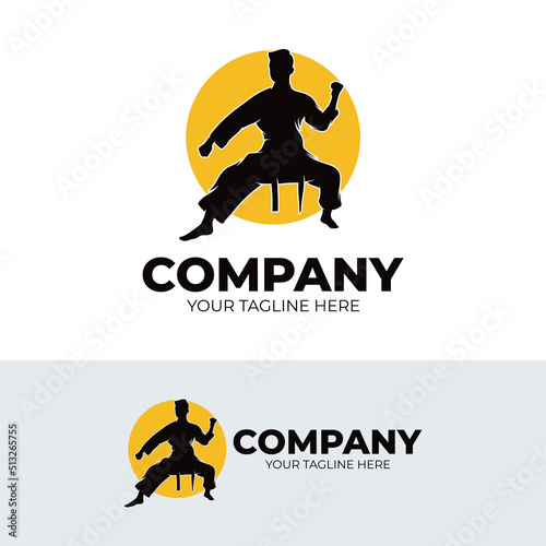 Karate Logo Template Design Inspiration