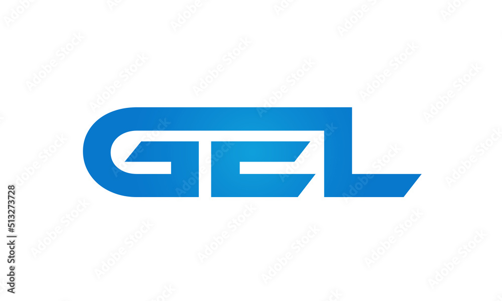 GEL letters Joined logo design connect letters with chin logo logotype icon concept
GEL letters Joined logo design connect letters with chin logo logotype icon concept